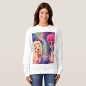 Sweatshirt Camiseta sudadera Furuflada Edición Psicodélica  (Devant entier)