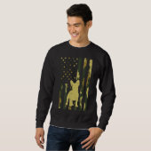 Sweatshirt Camo US Flag (Devant entier)