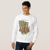 Sweatshirt Camo WLFI Army Wealth Warrior (Devant entier)