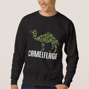 Sweatshirt Camouflage Camel Dromédal Camelflage Hump Day Cam