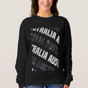 Sweatshirt Camouflage gris Motif Australie Camo