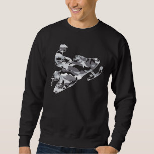 Sweatshirt Camouflage gris Motoneige