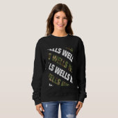 Sweatshirt Camouflage vert Motif de Wells (Devant entier)