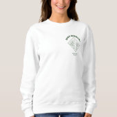 Sweatshirt Camp Bachelorette Party Bridesmaid Custom (Devant)