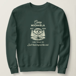 Sweatshirt Camp célibataire dernier sentier avant le voile