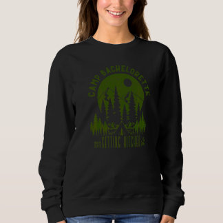 Sweatshirt Camp Enterrement de Vie de Jeune Fille Mariée Fête