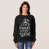 Sweatshirt Camp Hair Don t Care (Devant entier)