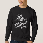 Sweatshirt Camper Retro Caravane Vintage (Devant)