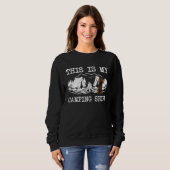 Sweatshirt Campfire Boykin Spaniel Dog This Is My Camping (Devant entier)
