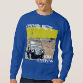 Sweatshirt Camping actuellement hors ligne (Devant)