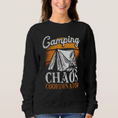 Sweatshirt Camping Chaos Coordinator Camping (Devant)