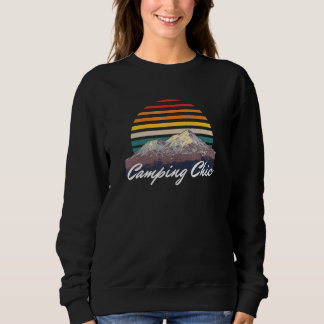 Sweatshirt Camping Chic Tropical Camper Sunny Camp Humour