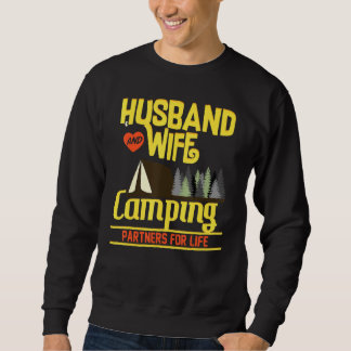 Sweatshirt Camping Classique Mari Et Femme
