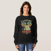 Sweatshirt Camping Dans Tentes Tente Camping Vintage (Devant entier)