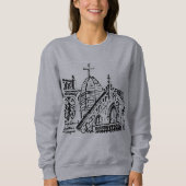 Sweatshirt Camping Motif par Babbie - Vignoble de Martha (Devant)