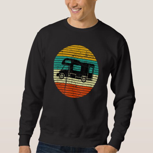 Sweatshirt Camping Motorhome Camper (Devant)