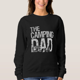 Sweatshirt Camping Papa Fête des pères Amour Aventure Outdoor