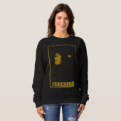 Sweatshirt Camping Randonnée Mountain Escalade (Devant entier)