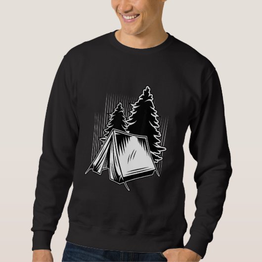 Sweatshirt Camping Tente I Nature Travel Caravan Motorhome Ca (Devant)