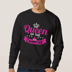 Sweatshirt Camping Tente Queen Of The Campfire