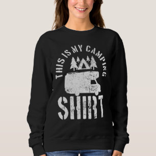 Sweatshirt Camping Trailer Camper Van Mobile Home Caravan Mot
