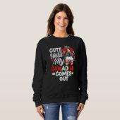 Sweatshirt Canada Canadian Cute Until My Canadian Comes Out (Devant entier)