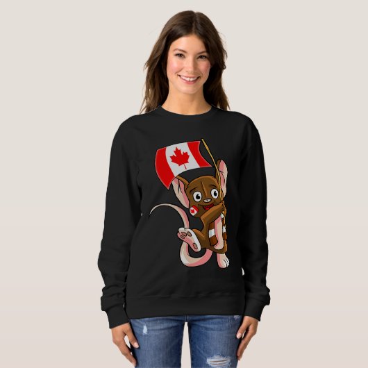 Sweatshirt Canada Fan Mouse (Devant entier)
