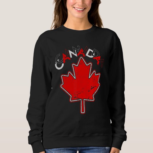 Sweatshirt Canada Maple Leaf Canada 1 (Devant)