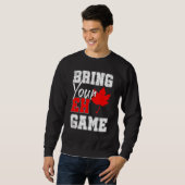 Sweatshirt Canada Maple Leaf Pays Eh Jeu Canada (Devant entier)