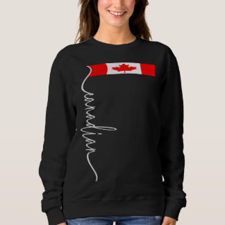 Sweatshirt Canada Signature Canadian Flag