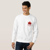 Sweatshirt Canada Sweatshirt de souvenir du drapea (Devant entier)