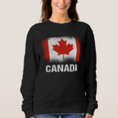 Sweatshirt Canadian Flag Canada (Devant)