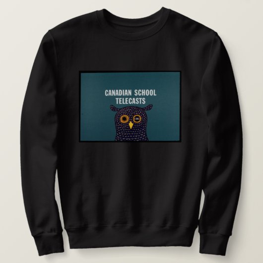 Sweatshirt Canadian School Telecasts (années 1984) (Design devant)