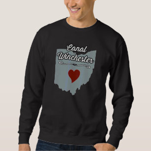 Sweatshirt Canal Winchester Ohio OH Ville État USA Cadeau Mi