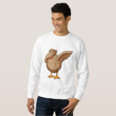Sweatshirt Canard à Hip hop Dance Dab (Devant entier)