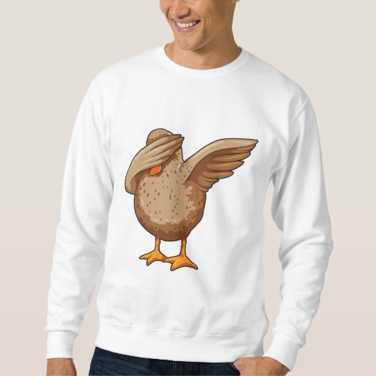 Sweatshirt Canard à Hip hop Dance Dab (Devant)