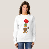 Sweatshirt Canard avec ballon (Devant entier)