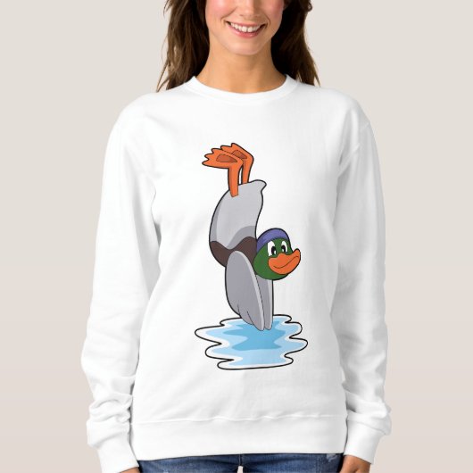 Sweatshirt Canard avec stand dans l'eau.PNG (Devant)