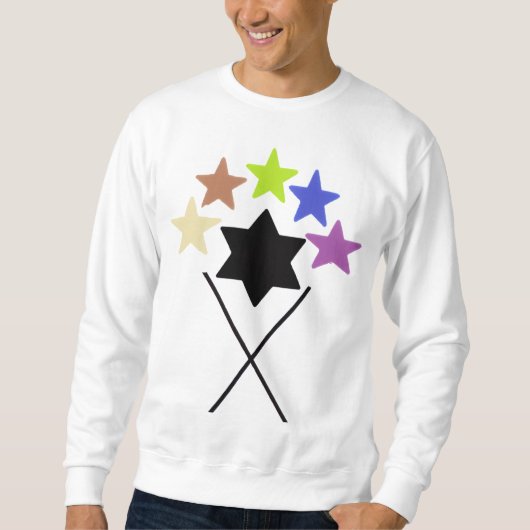Sweatshirt canard blanc (Devant)
