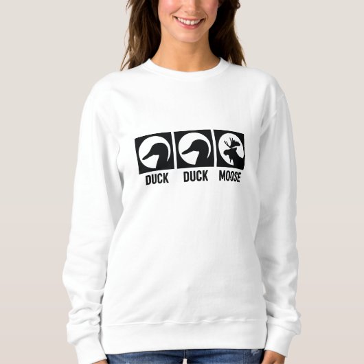 Sweatshirt Canard Canard Moose (Devant)