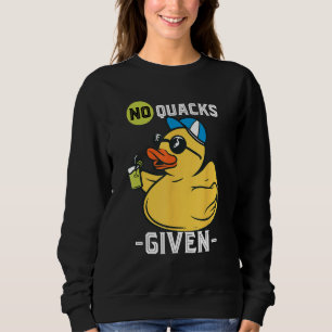 Sweatshirt Canard en caoutchouc Aucun Quacks Canards en caout