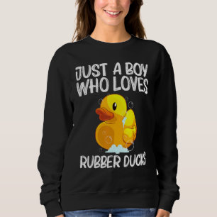 Sweatshirt Canard En Caoutchouc Cute Pour Garçons Enfants Hom