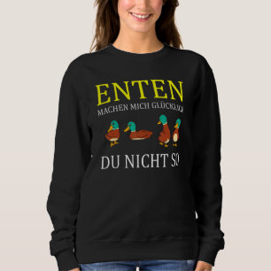 Sweatshirt Canard En Caoutchouc Étang À Quack Dit