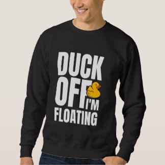 Sweatshirt Canard Hors Im Flottant Caoutchouc Canard Bain Can