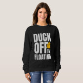 Sweatshirt Canard Hors Im Flottant Caoutchouc Canard Bain Can (Devant entier)