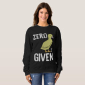 Sweatshirt Canard zéro couille (Devant entier)