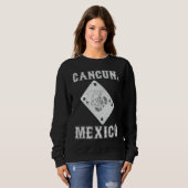 Sweatshirt Cancun Mexico Holidays Cancun Mexico (Devant entier)