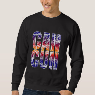 Sweatshirt Cancun Mexico Resort Famille Vacances Souvenir 1