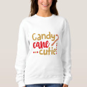 Sweatshirt Candy cane cutie (Devant)