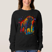 Sweatshirt Cane Corso Dog Space (Devant)